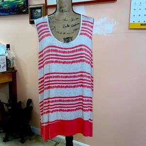 Plus size Hi Low Sleeveless shirt